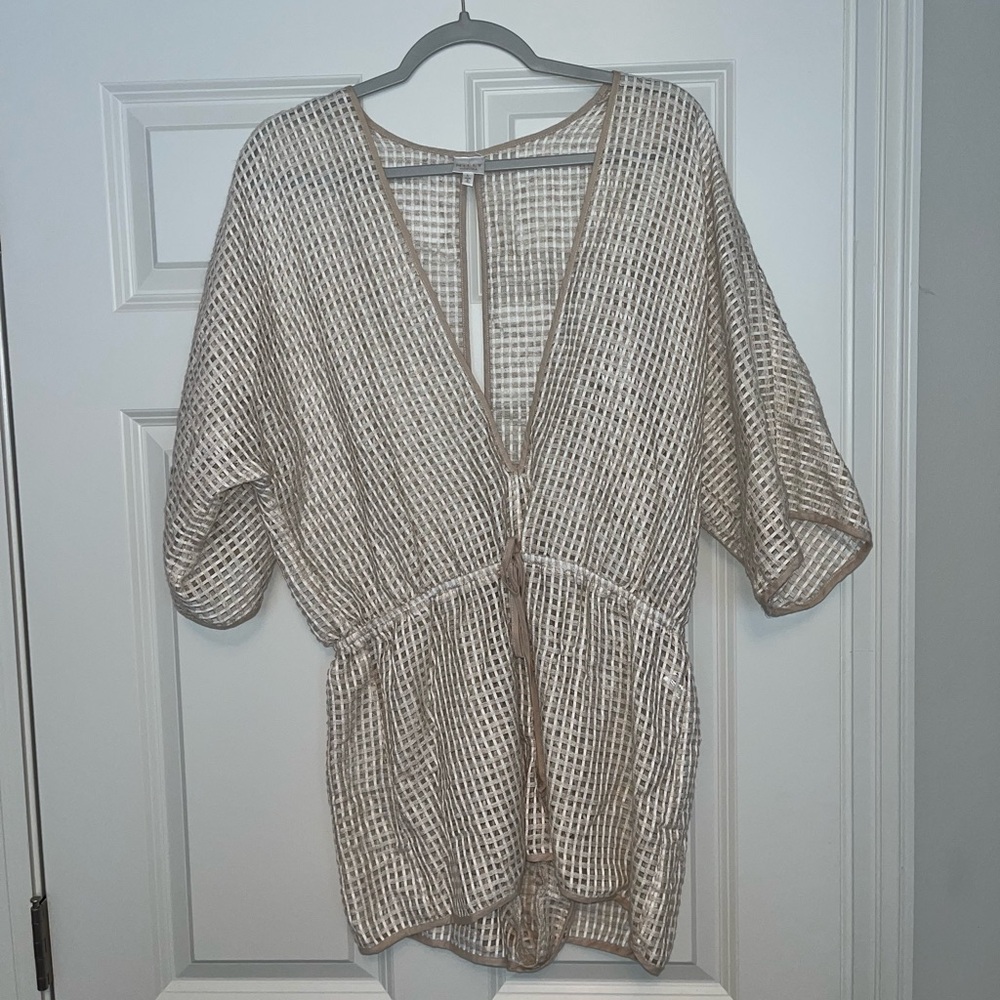Milly Cabana Bathing Suit Cover up!